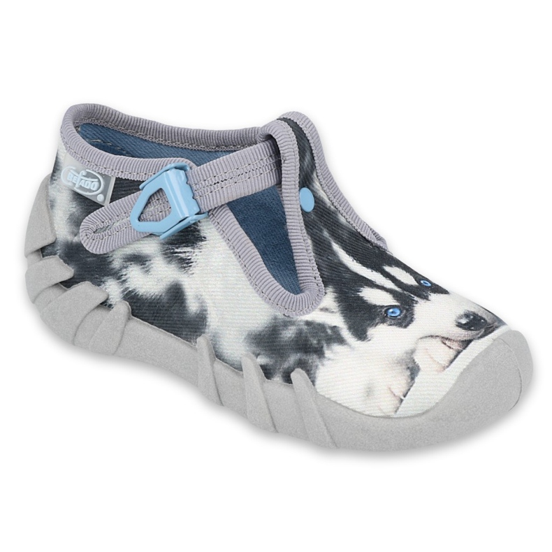Calzado infantil befado 110P417 blanco negro gris