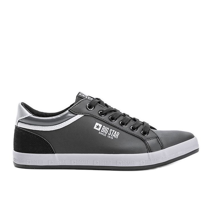 Zapatillas de hombre Big Star negras de Joseph negro