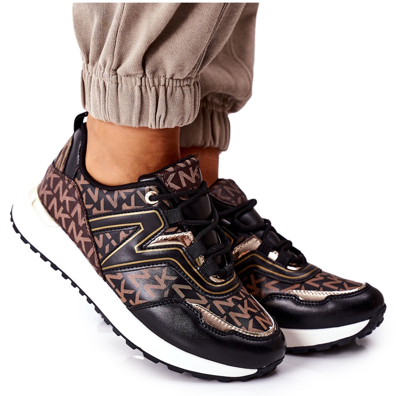 Zapatillas Deportivas con Logo Zapatillas Negro-Marrón Siempre