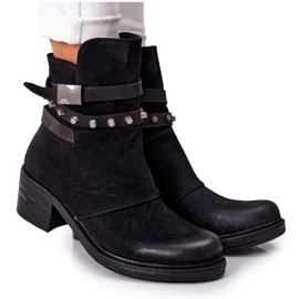 PS1 Botas calientes en tacones altos Black Effie negro