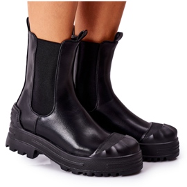 Botines cálidos negros Jodhpur boots Time Off