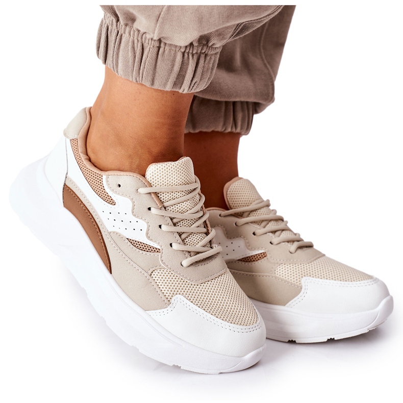 PE1 Calzado deportivo de mujer Sneakers Beige Going