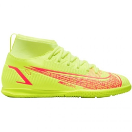 Zapatos de interior Nike Mercurial Superfly 8 Club Ic Jr CV0792-760 amarillo amarillo