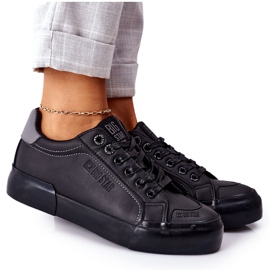 Zapatillas Mujer Piel Big Star II274029 Negro