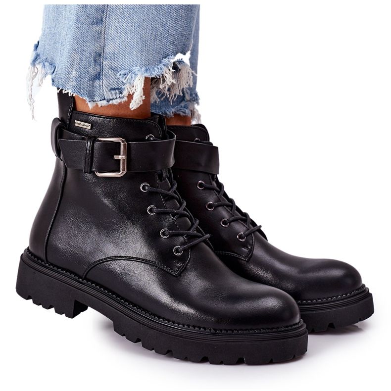 Cross Jeans Vaqueros cruzados de trabajadores con aislamiento para mujer EE2R4086C Negro Cross Jeans Vaqueros cruzados de trabajadores con aislamiento para mujer EE2R4086C Negro