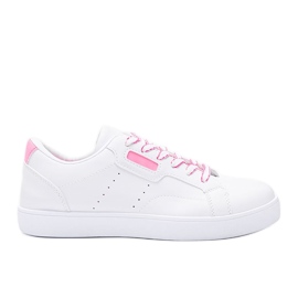 Zapatillas Boomshom rosas y blancas blanco rosado