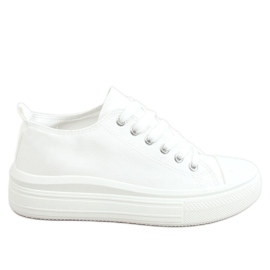Zapatillas de mujer blancas PC12P White blanco