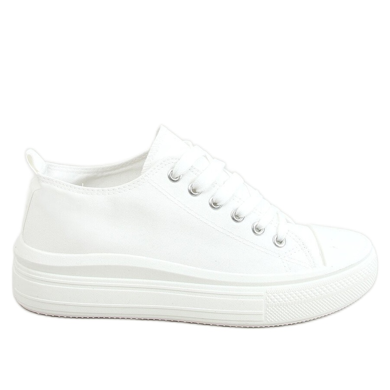 Zapatillas de mujer blancas PC12P White blanco