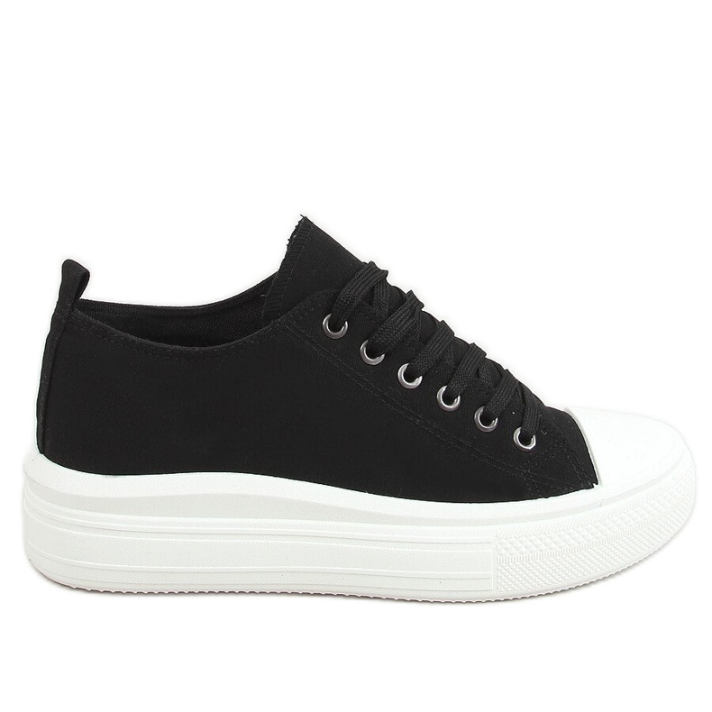 Zapatillas de mujer negras PC12P Black negro