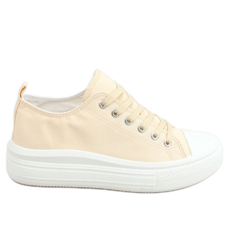 Zapatillas de mujer beige PC12P Beige
