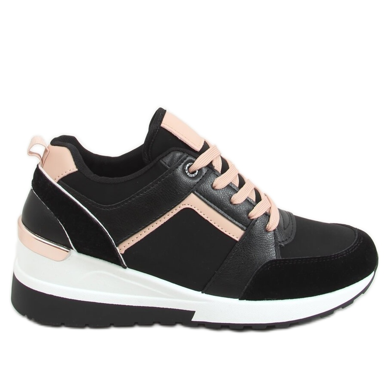 Black P79 Zapatillas deportivas negras con cuña negro Black P79 Zapatillas deportivas negras con cuña negro