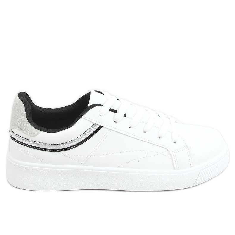 Zapatillas de mujer blancas B0-686 BLANCO / NEGRO