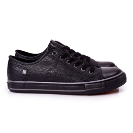 Zapatillas Hombre Piel Big Star II174002 Negro