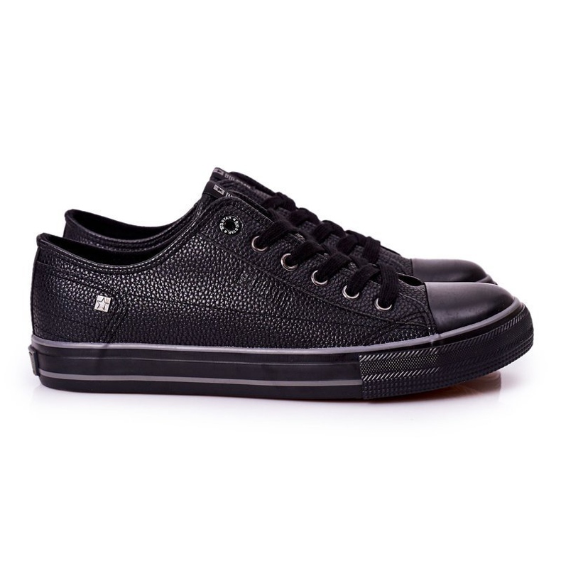 Zapatillas Hombre Piel Big Star II174002 Negro
