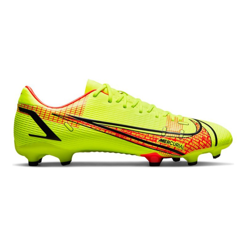 Zapatos de fútbol Nike Mercurial Vapor 14 Academy FG / MG M CU5691-760 multicolor amarillos Zapatos de fútbol Nike Mercurial Vapor 14 Academy FG / MG M CU5691-760 multicolor amarillos