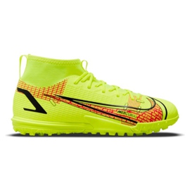 Calzado de fútbol Nike Mercurial Superfly 8 Academy Tf Jr CV0789-760 multicolor amarillos