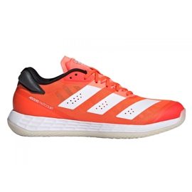 Zapatos de interior adidas Adizero FastCourt 2.0 M FZ4668 multicolor naranja