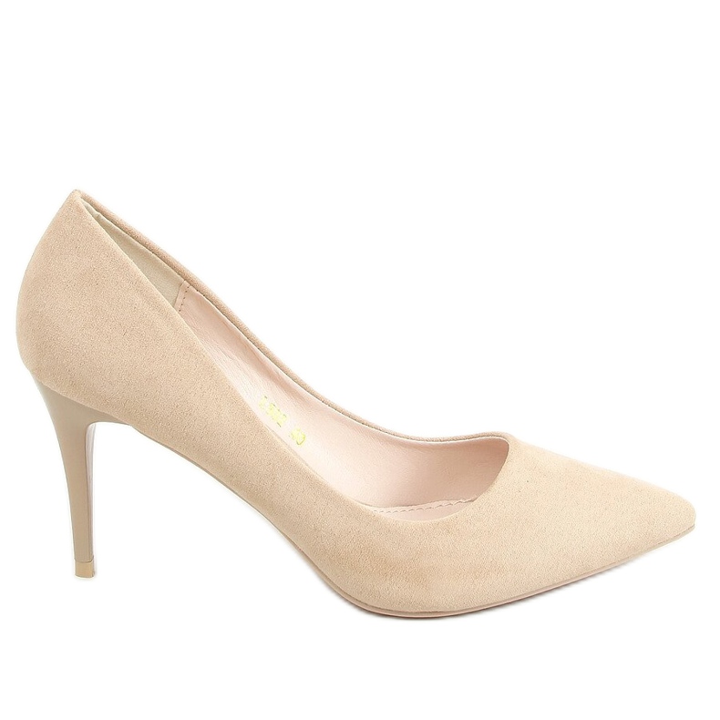 Zapatos de salón en beige L502 Pin beige