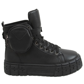 Negro RE11P Zapatillas negras