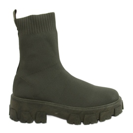 Botas de calcetín verde PP01P Verde