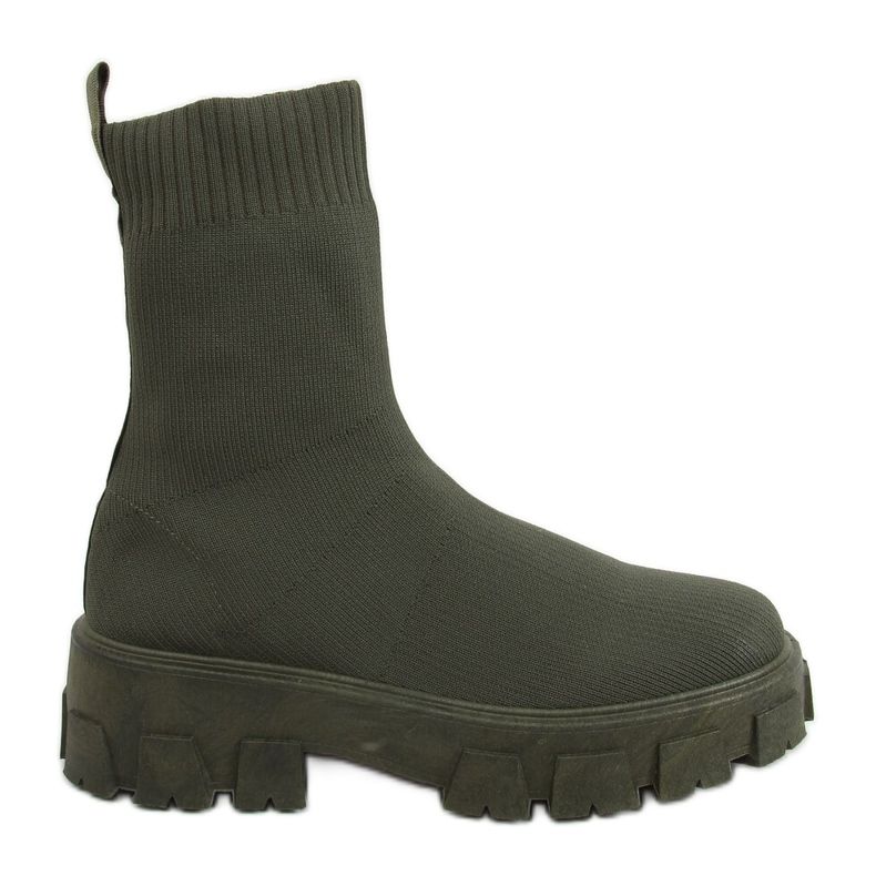 Botas de calcetín verde PP01P Verde Botas de calcetín verde PP01P Verde