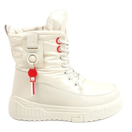 Botas de nieve beige para mujer NB509P Beige