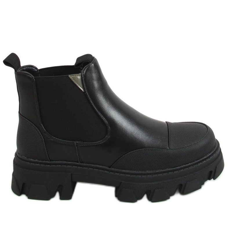 Botines Chelsea negros para mujer NC1250P Negro