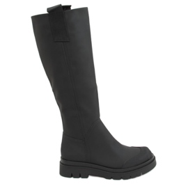 Botas negras de mujer negras QT27P Black negro