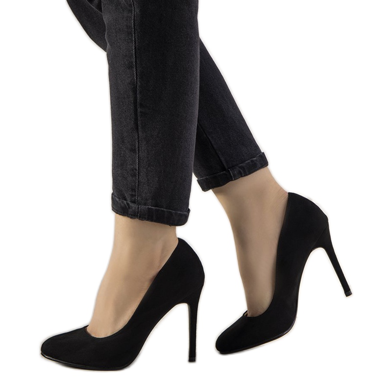 Zapatos negros con tacón Dermeno Zapatos negros con tacón Dermeno