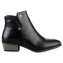 J. Star Botas negras clásicas negro