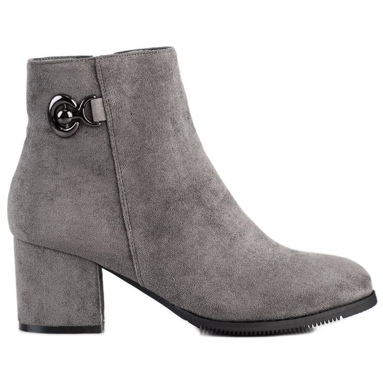 J. Star Botas de Tacón Alto gris J. Star Botas de Tacón Alto gris