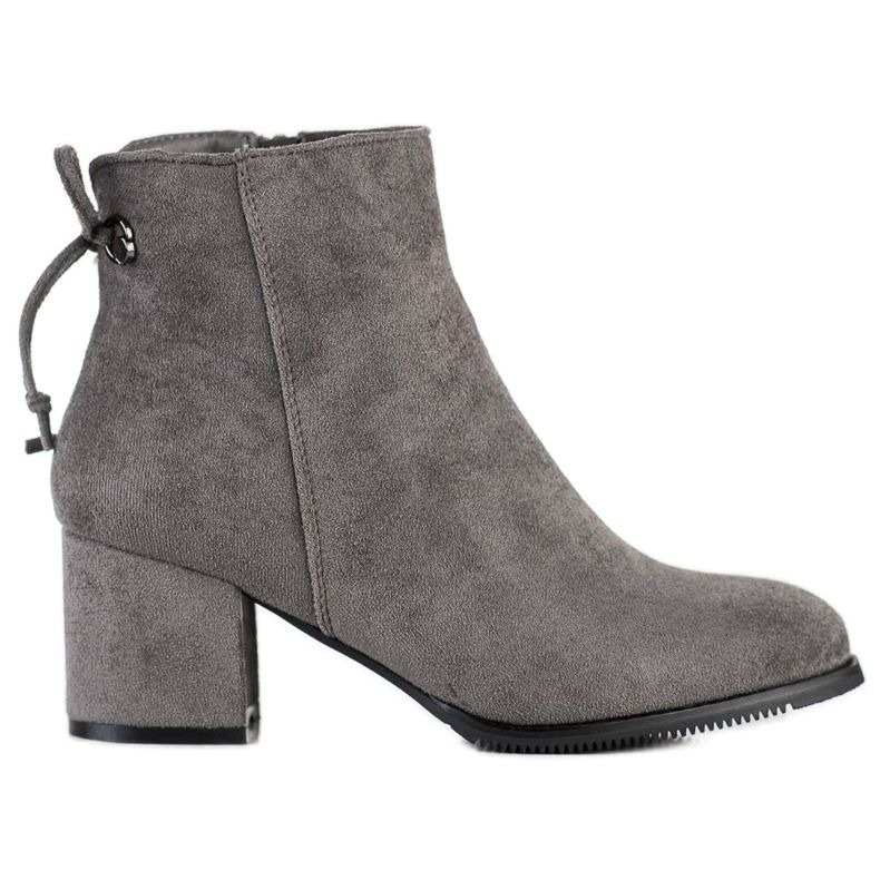 J. Star Botas con encuadernación gris J. Star Botas con encuadernación gris