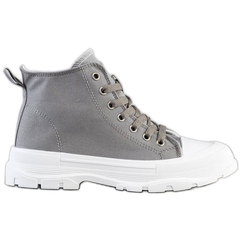 Goodin Zapatillas altas grises