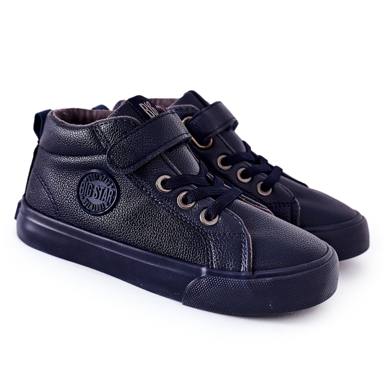 Zapatillas Altas Infantiles Big Star EE374003 Azul Marino