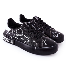 Zapatillas de Piel para Niños Big Star II374002 Negro