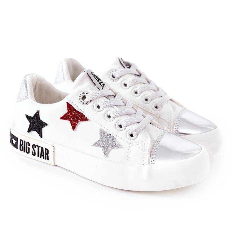 Zapatillas de Piel para Niños Big Star II374032 Blanco