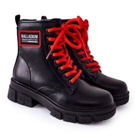 S.Barski Botas de agua negras para niños Fincastle negro negro