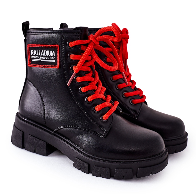S.Barski Botas de agua negras para niños Fincastle negro negro