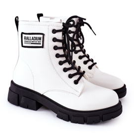 S.Barski Botas infantiles blancas aislantes Fincastle blanco