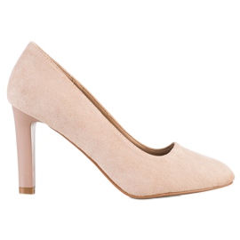 Sabatina Salón clásico de tacón alto beige