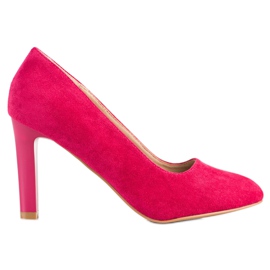 Sabatina Salón clásico de tacón alto rosa