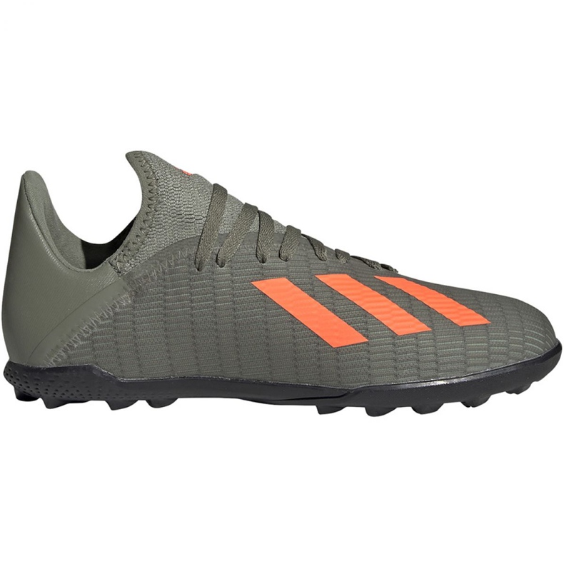 Botas de fútbol adidas X 19.3 Tf Jr EF8375 caqui