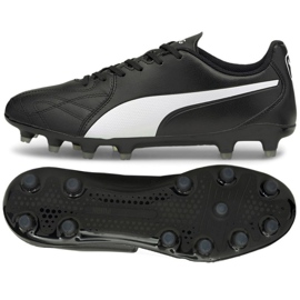 Botas de fútbol Puma King Hero 21 Fg M 106554 01 negro negro