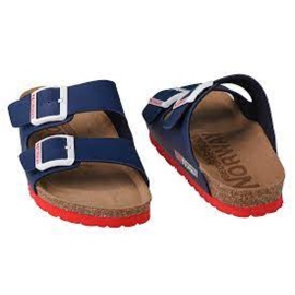 Geographical Norway Sandalias Bios Doble Hebilla chanclas W GNW20417-12 azul