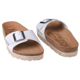 Zapatillas Geographical Norway Sandalias Bios Pala Hebilla W GNW20419-17 blanco