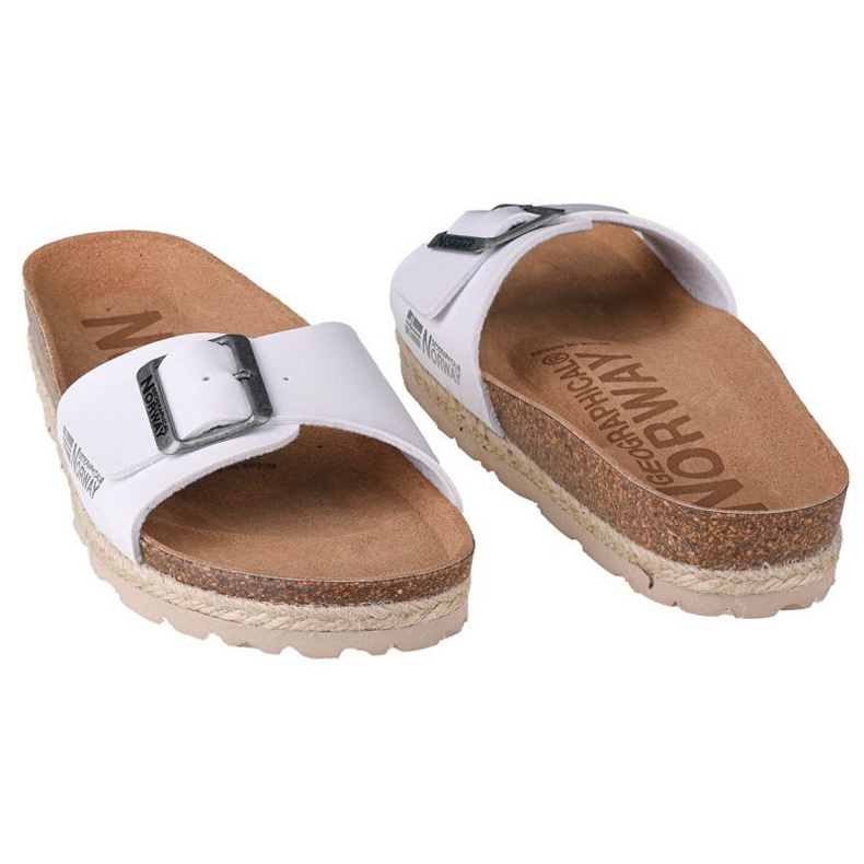 Zapatillas Geographical Norway Sandalias Bios Pala Hebilla W GNW20419-17 blanco Zapatillas Geographical Norway Sandalias Bios Pala Hebilla W GNW20419-17 blanco