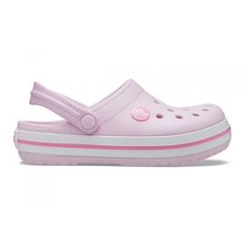 Zueco Crocs Crocband K 204537-6GD rosa