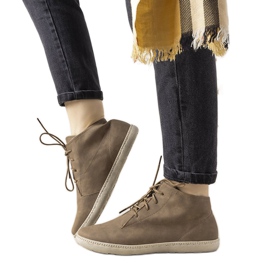 Botas de mujer casual gris Keira Botas de mujer casual gris Keira