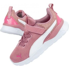 Puma Anzarun Lite Metálico Ac Jr 373177 01 azul rosado