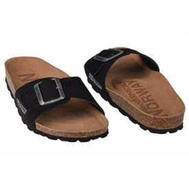 Geographical Norway Sandalias Bios Pala Hebilla chanclas W GNW20410-01 negro